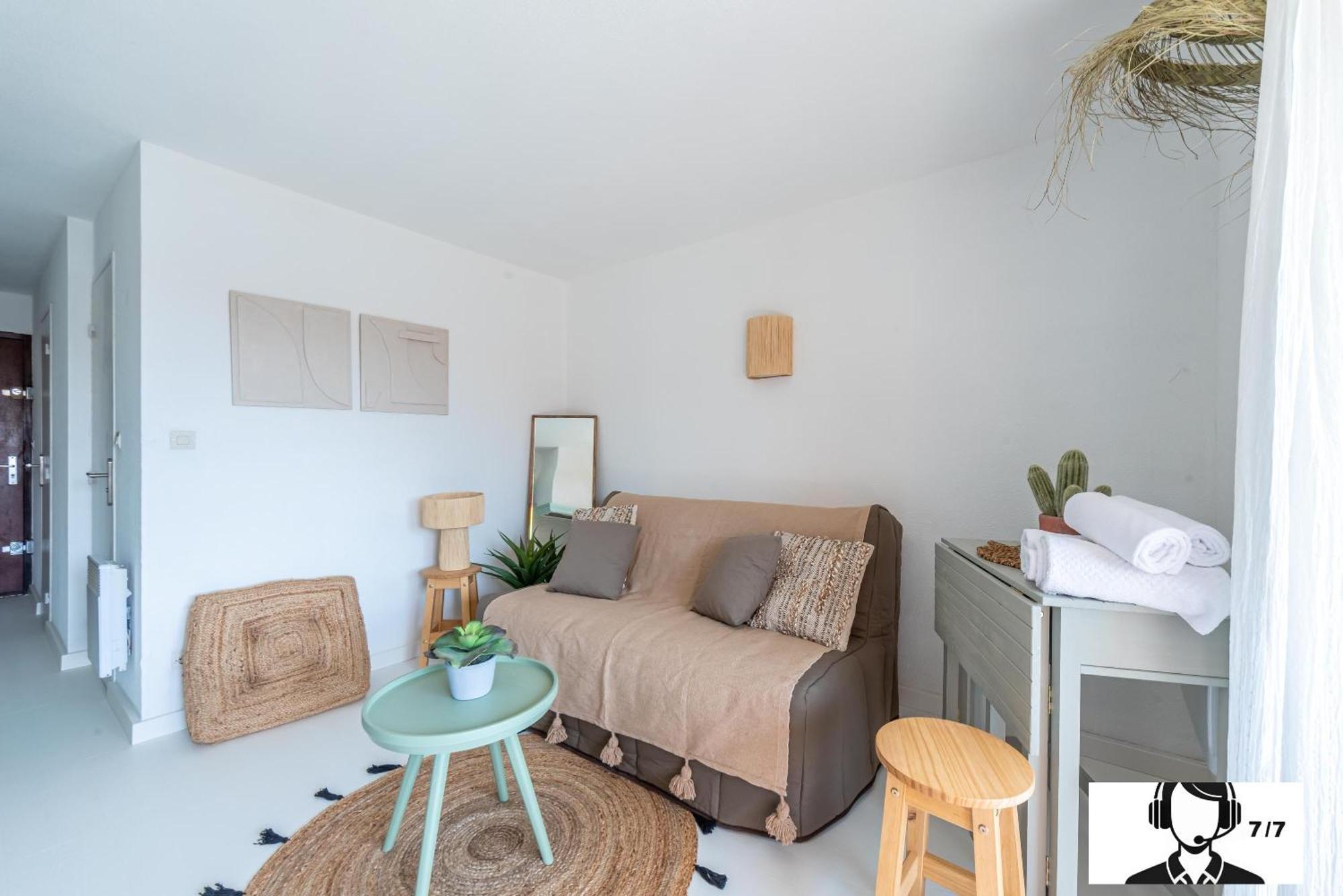 L'Athlantis - Cosy With Terrace And Parking Lejlighed Saint-Cyprien  Eksteriør billede